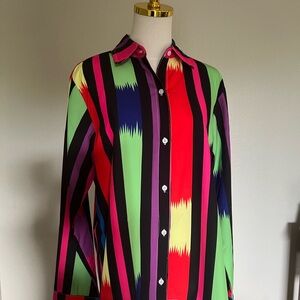 Multicolor Striped Women’s Shirt